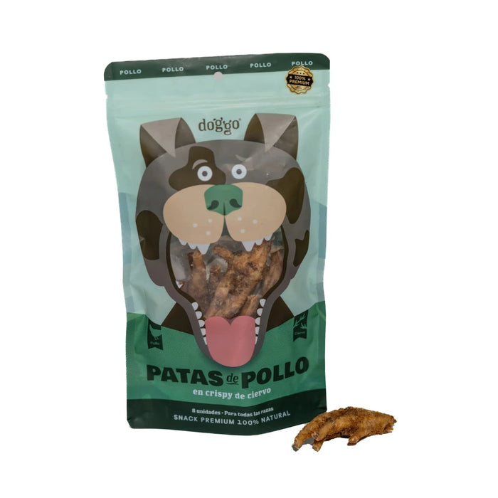 Doggo Patas de Pollo en Crispy de Ciervo