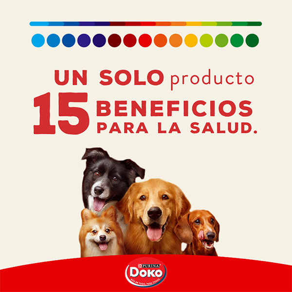 Doko Carne, Pollo, Cereales y Vegetales para perros adultos