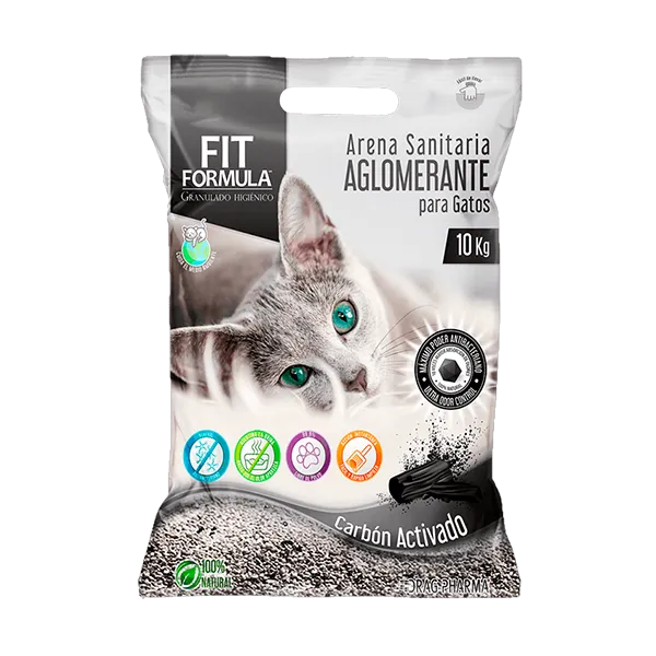 Arena Aglomerante Fit Formula Carbón Activado