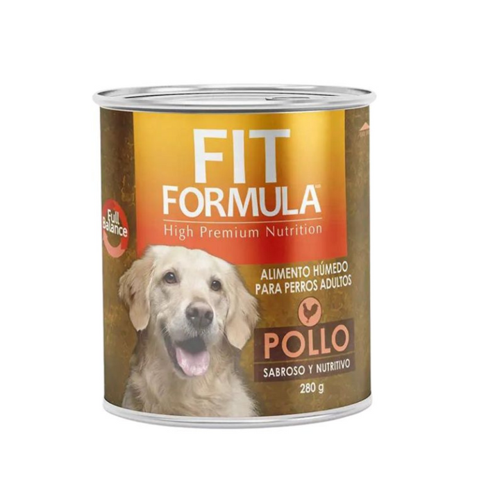 Fit Formula Lata Pollo alimento húmedo para perros