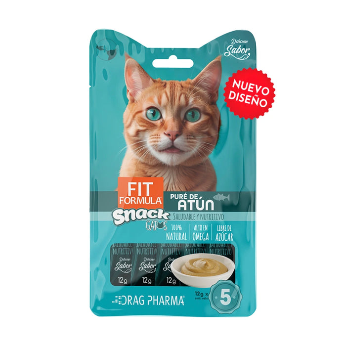 Fit Fórmula Snack para Gatos Puré de Atún