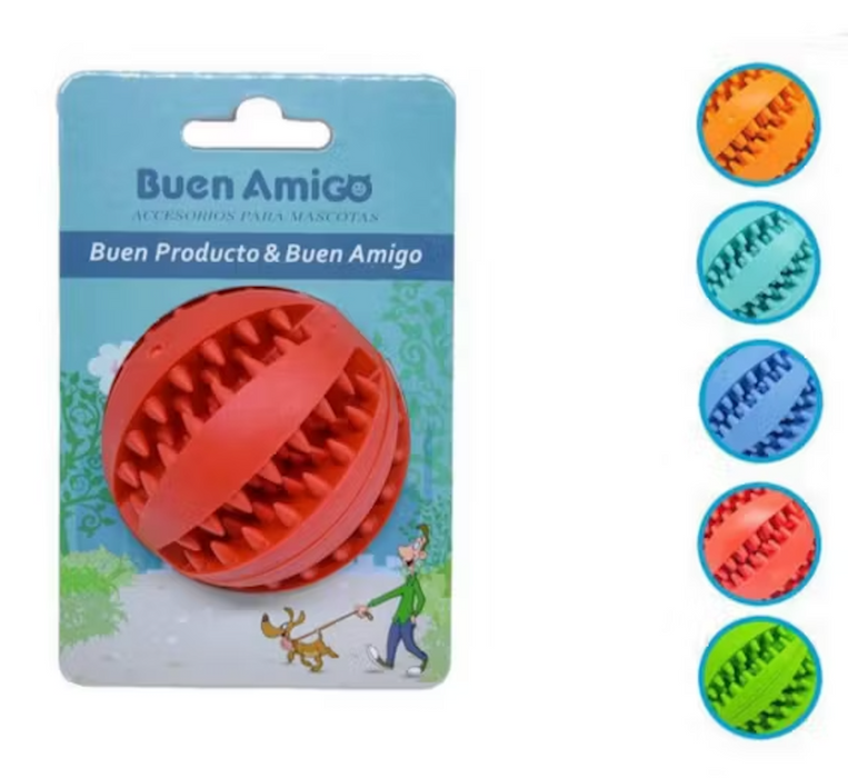 Pelota Interactiva para perros pequeña Buen Amigo