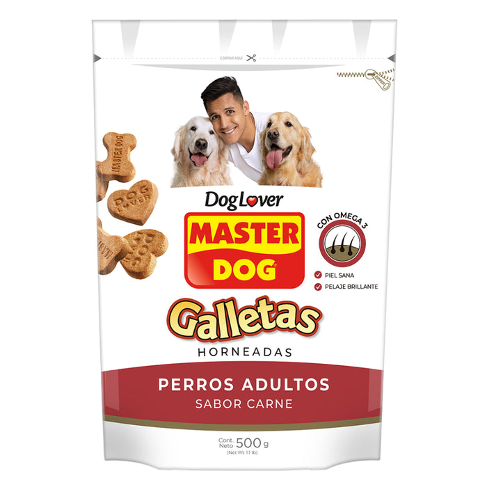 Galletas Master Dog Adulto Carne