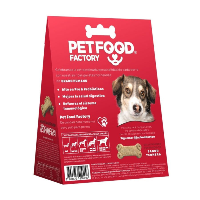 Galleta horneadas para Perros Sabor Ternera Pet Food Factory