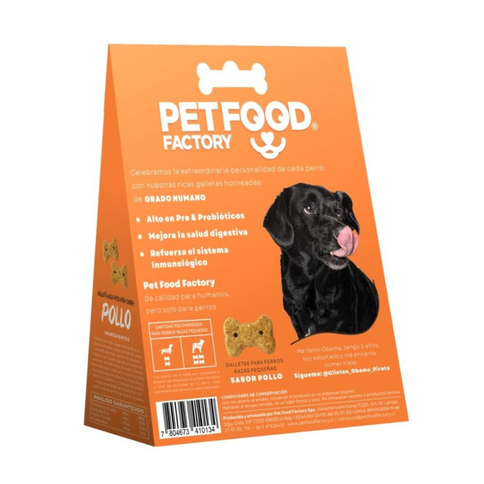 Galleta horneadas para Perros Raza Pequeña Sabor Pollo Pet Food Factory