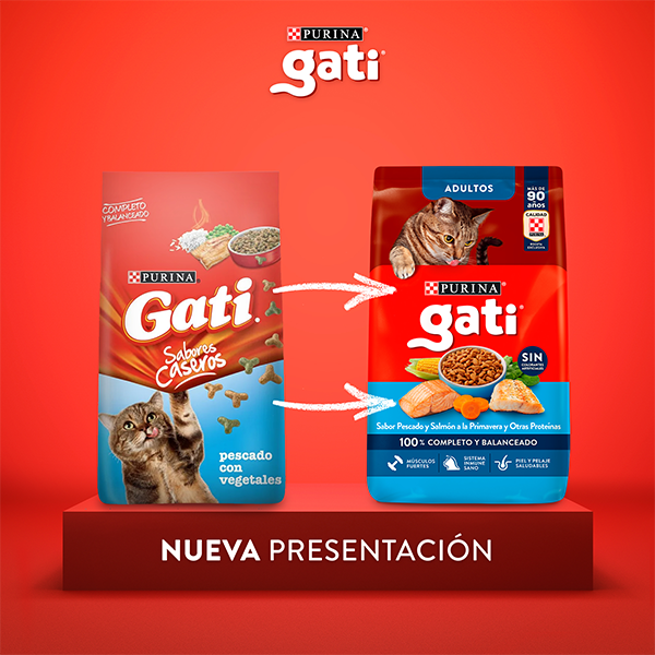 Gati Adultos sabor Pescado y Salmón a la Primavera