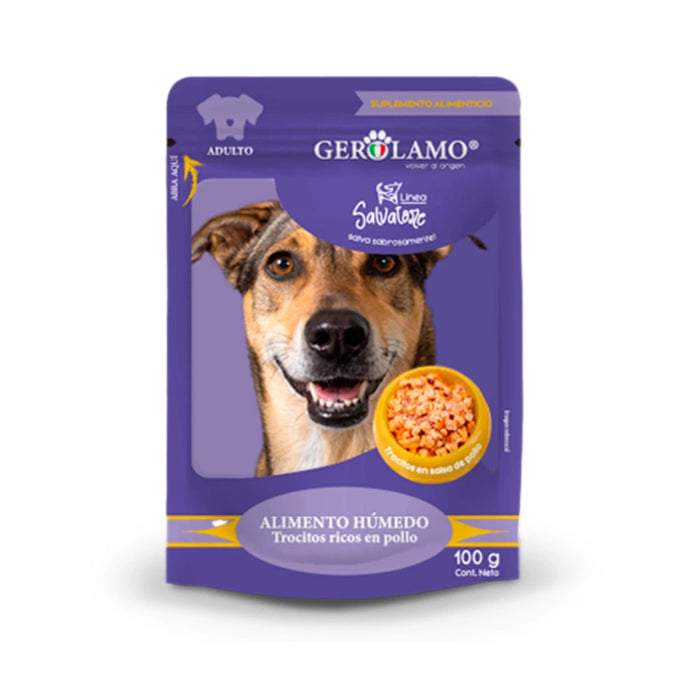 Gerolamo Alimento Humedo para Perro Sabor Pollo