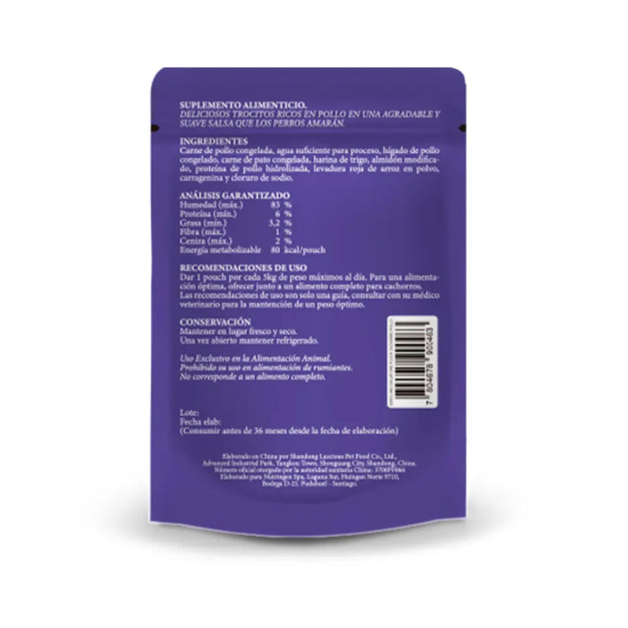 Gerolamo Alimento Humedo para Cachorros Sabor Pollo