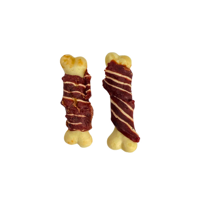 Huesos de Calcio Envuelto en Vacuno 400g Tasty Farm