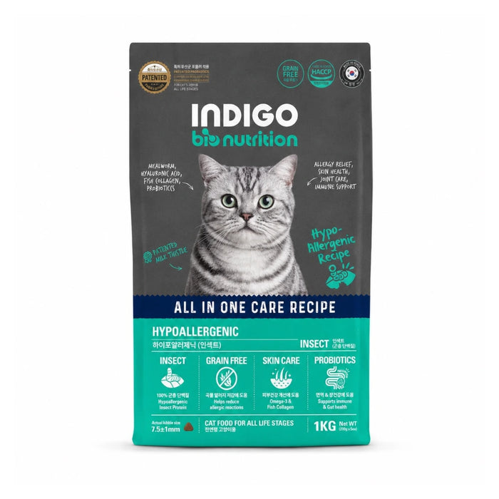 Indigo Bionutrition Gato Hipoalergénico Insecto