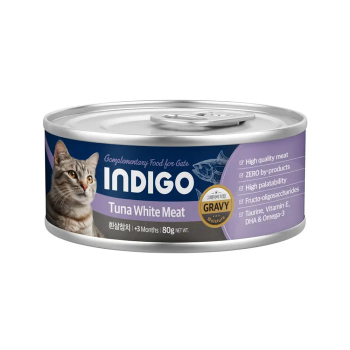 Indigo Lata Gato Atún