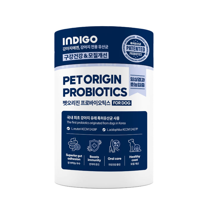 Indigo Pet Origin Probiotics para Perros