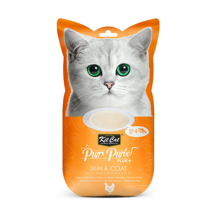 Kit Cat Purr Plus Piel y Pelaje Pollo