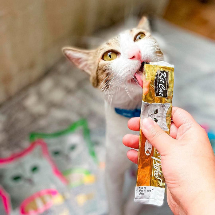 Kit Cat Purr Atún y Pescado Ahumado