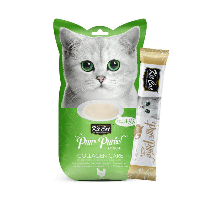 Kit Cat Purr Plus Collagen Care Pollo