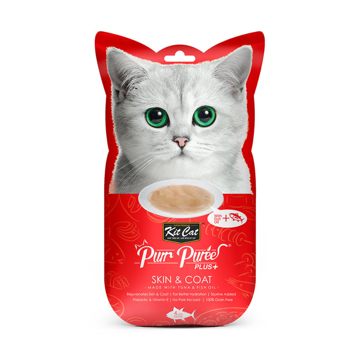 Kit Cat Purr Plus Piel y Pelaje Atún