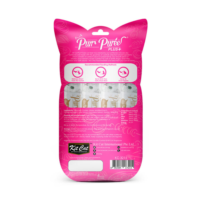 Kit Cat Purr Plus Urinary Care Pollo y Arándanos