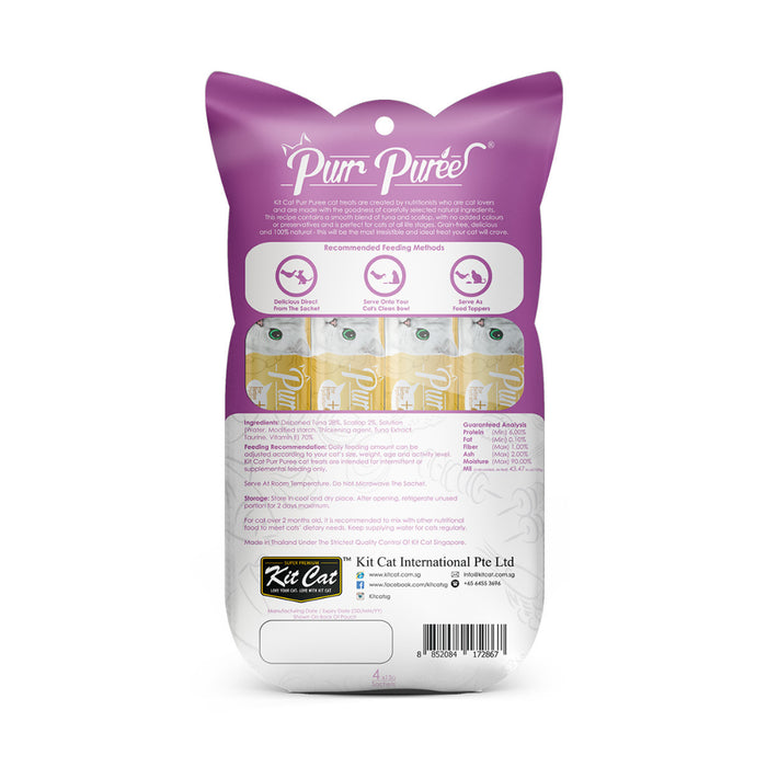 Kit Cat Purr Atún y Ostiones
