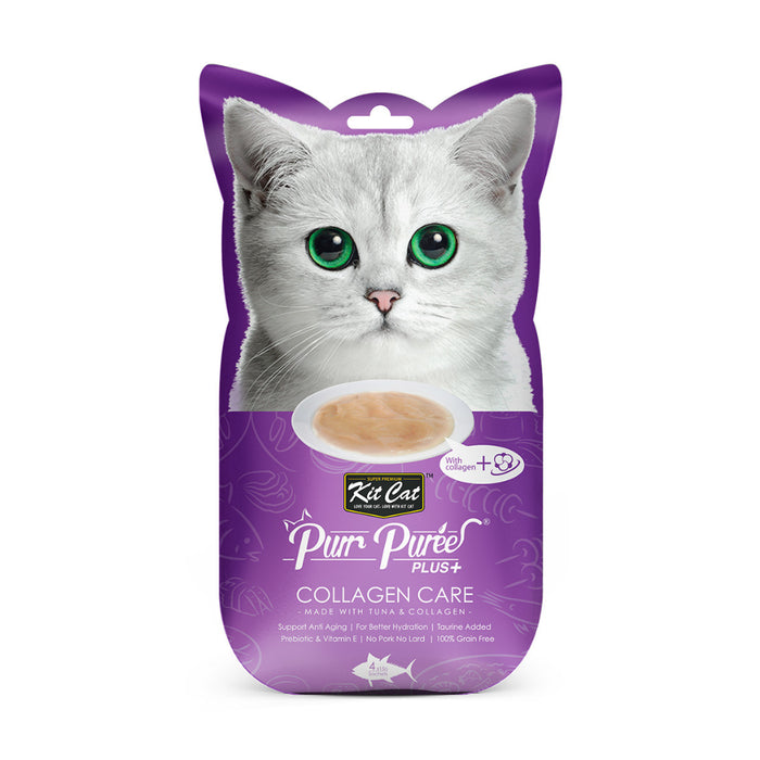 Kit Cat Purr Plus Collagen Care Atún