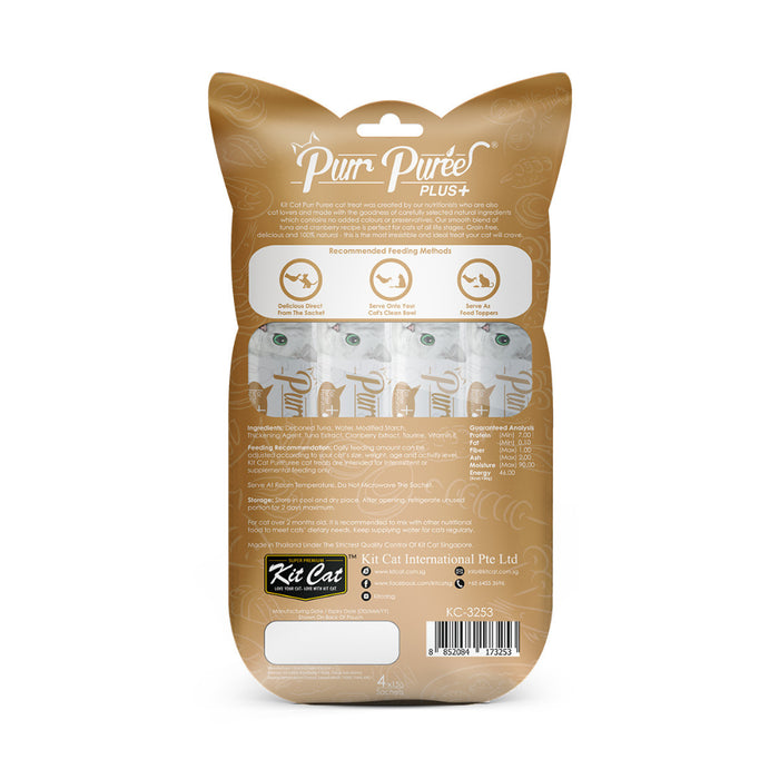 Kit Cat Purr Plus Urinary Care Atún y Arándanos