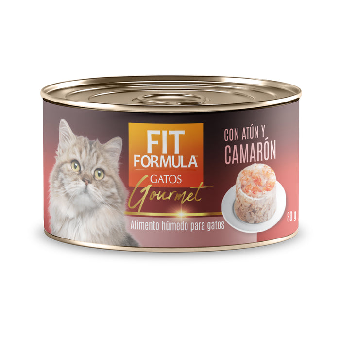 Fit Formula Gourmet Lata para Gato Atún y Camarón