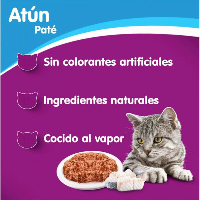 Lata Atún en Salsa Whiskas Alimento Húmedo - Gato Adulto