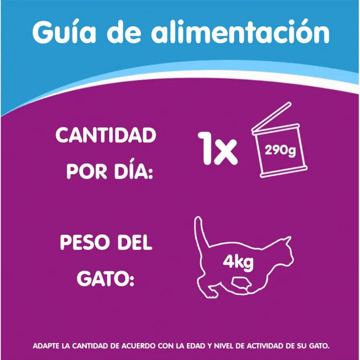 Lata Atún en Salsa Whiskas Alimento Húmedo - Gato Adulto