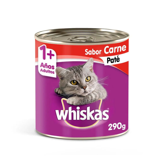 Lata Carne en Salsa Whiskas Alimento Húmedo - Gato Adulto