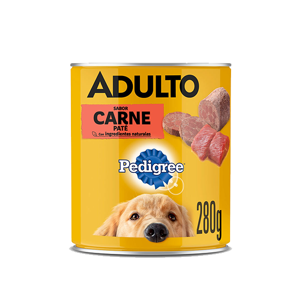 Pedigree Lata Alimento Húmedo Perro Adulto, sabor carne