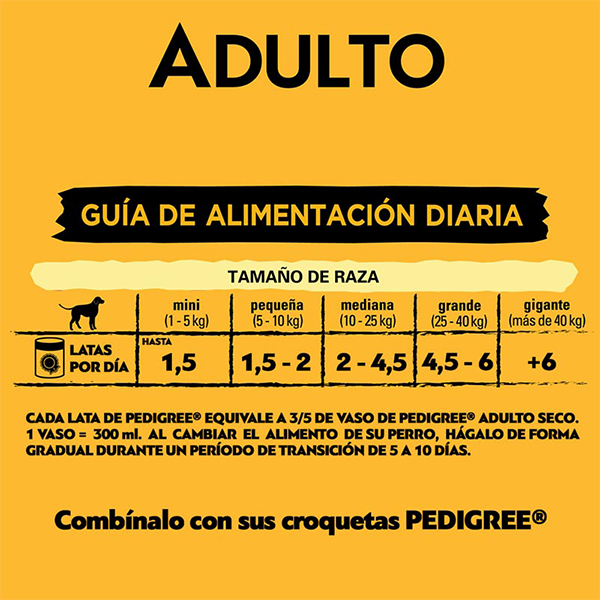 Pedigree Lata Alimento Húmedo Perro Adulto Pollo