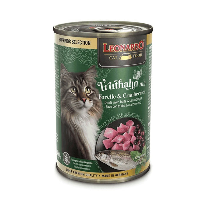 Leonardo Lata Pavo con Trucha y Cranberries
