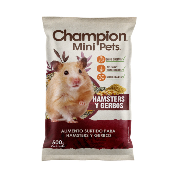 Champion Mini Pets Hamsters y Gerbos