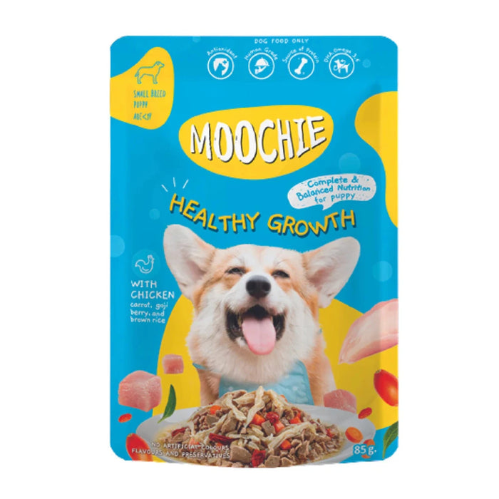 Moochie Perro Healthy Growth Sabor Pollo