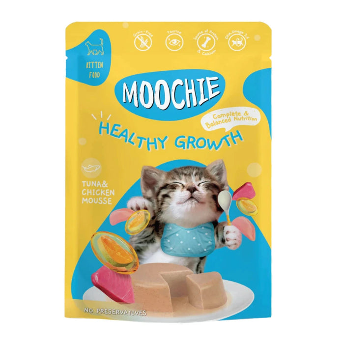 Moochie Gatito Healthy Growth Atún y Pollo