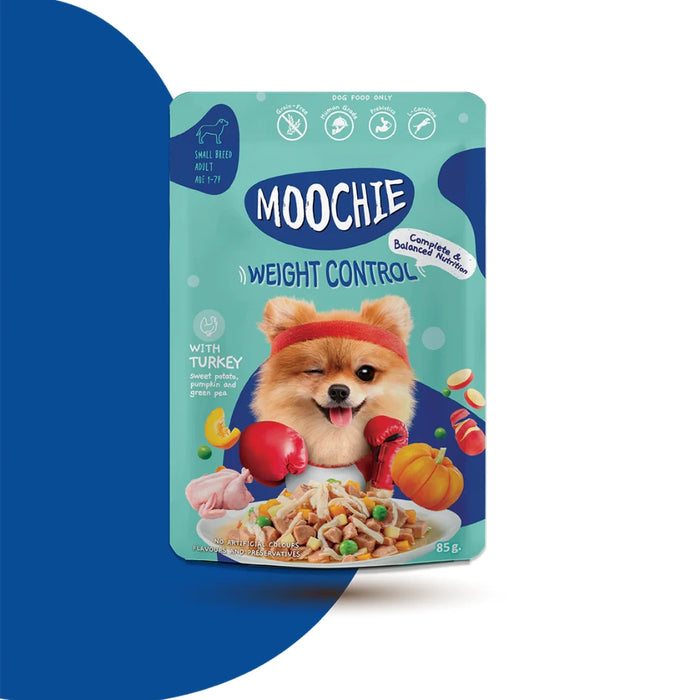 Moochie Perro Weight Control Sabor Pavo