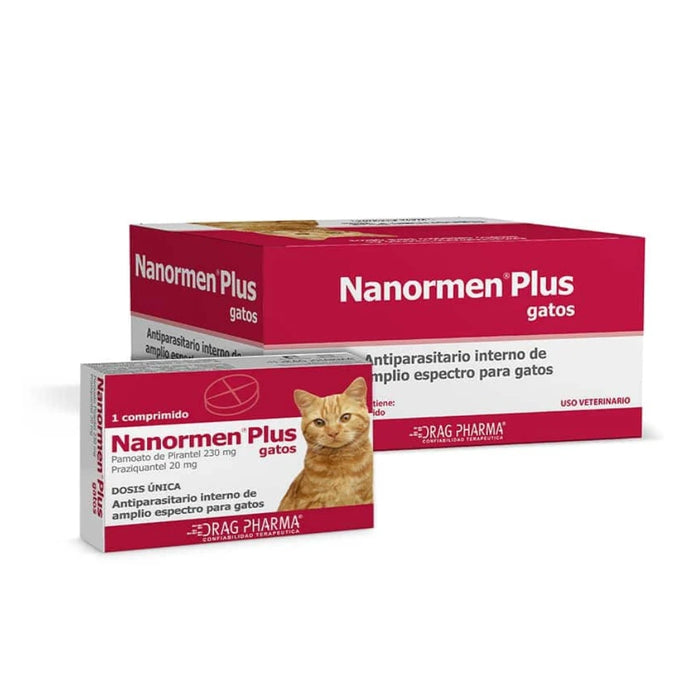 Nanormen Plus Antiparasitario para Gatos