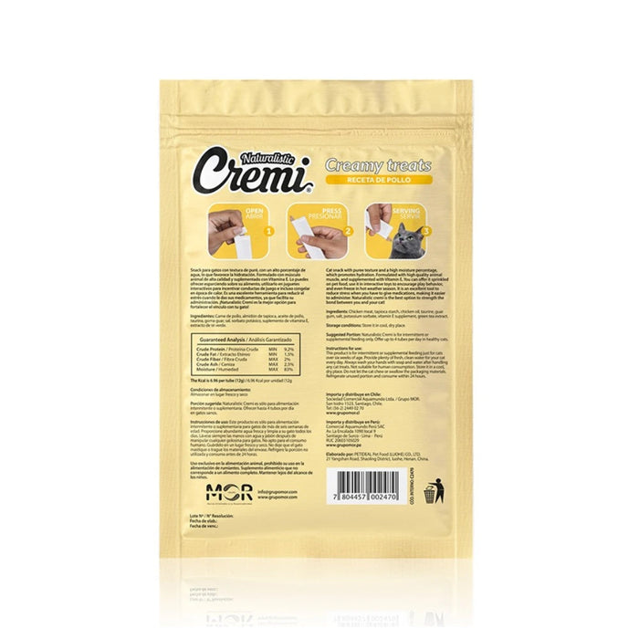 Naturalistic Cremi Pollo 60 Grs