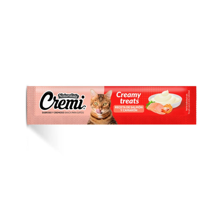 Naturalistic Cremi Salmón y Camarón 60 Grs