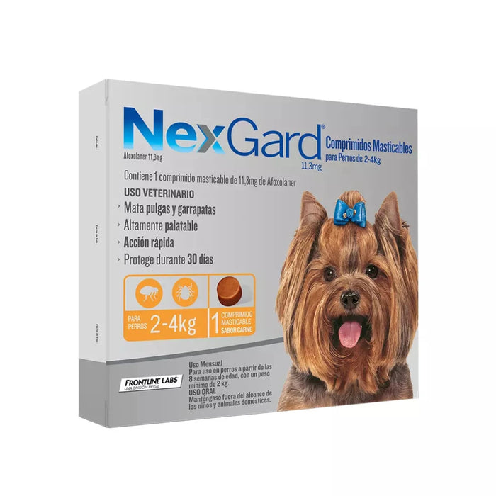 NexGard Perros 2 - 4 kg