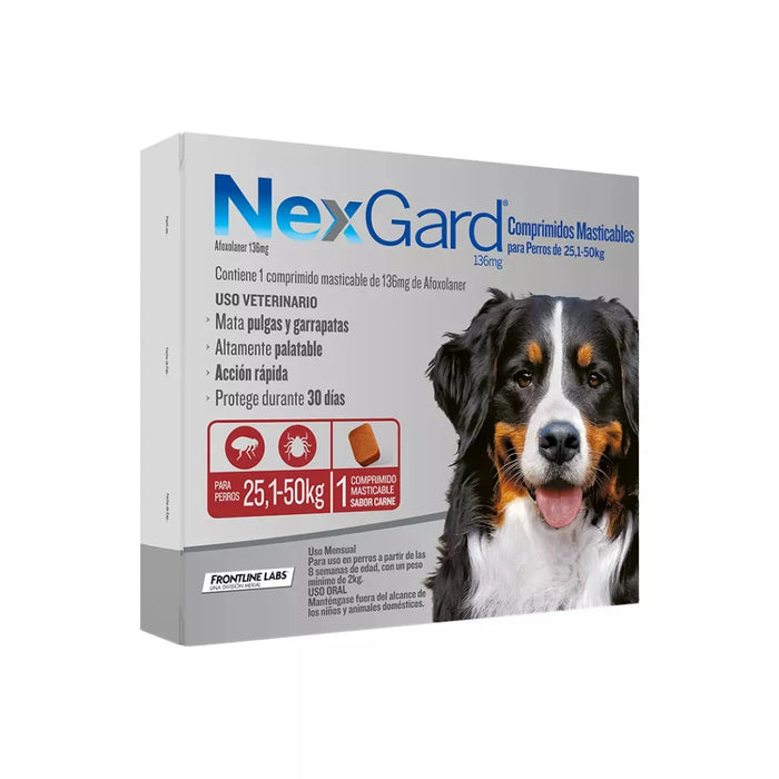 NexGard Perros 25.1 - 50 kg