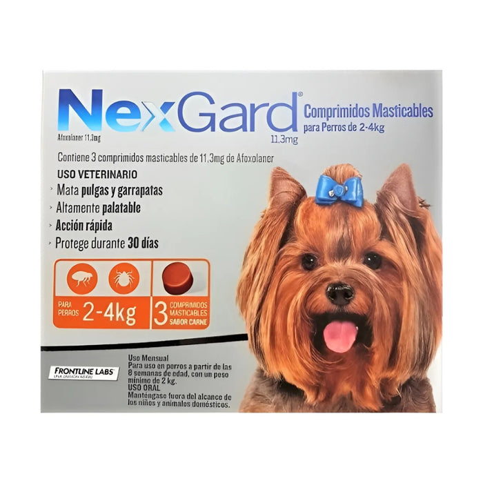 NexGard Perros 2 - 4 kg