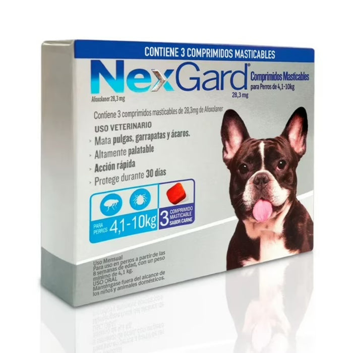NexGard Perros 4.1 - 10 kg