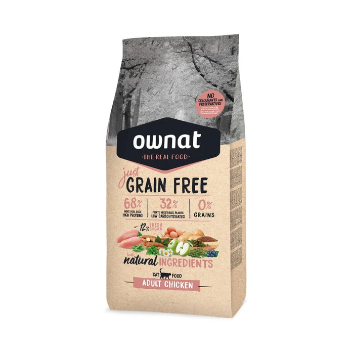 Ownat Just Grain Free Adult Cat Chicken