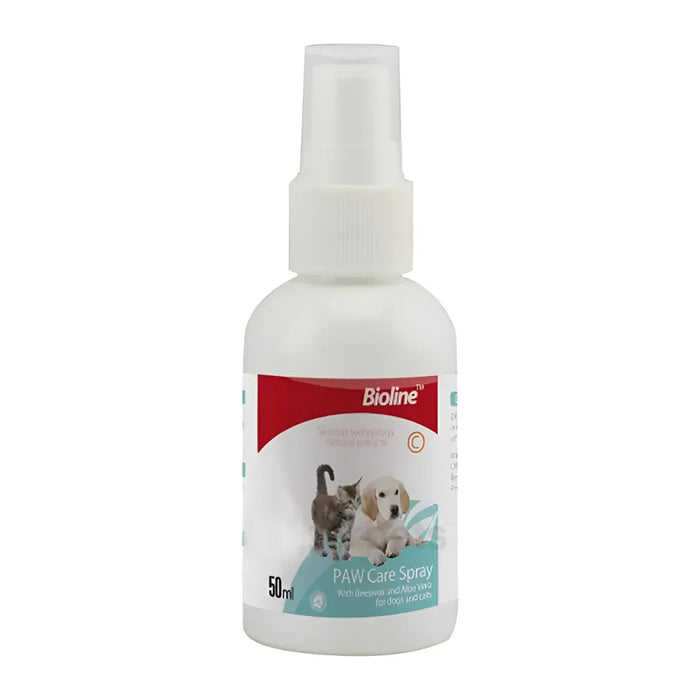 Paw Care Spray para Patas Perros y Gatos Bioline