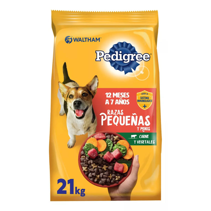 Pedigree Adulto Razas Pequeñas Sabor Carne y Vegetales