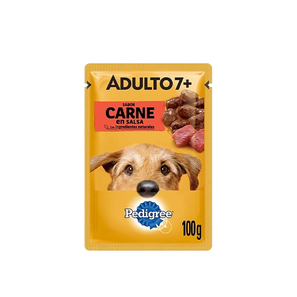 Pedigree Sobre senior, sabor carne en salsa