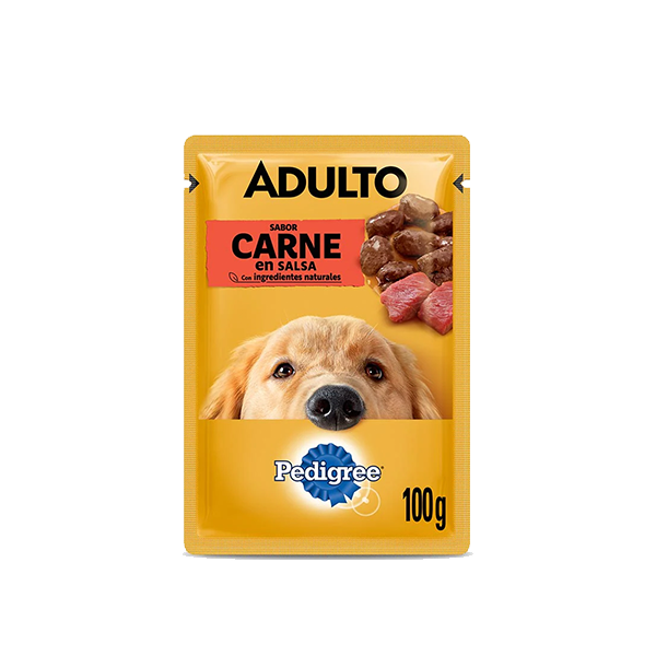 Pedigree Sobre Perro adulto, sabor carne en salsa