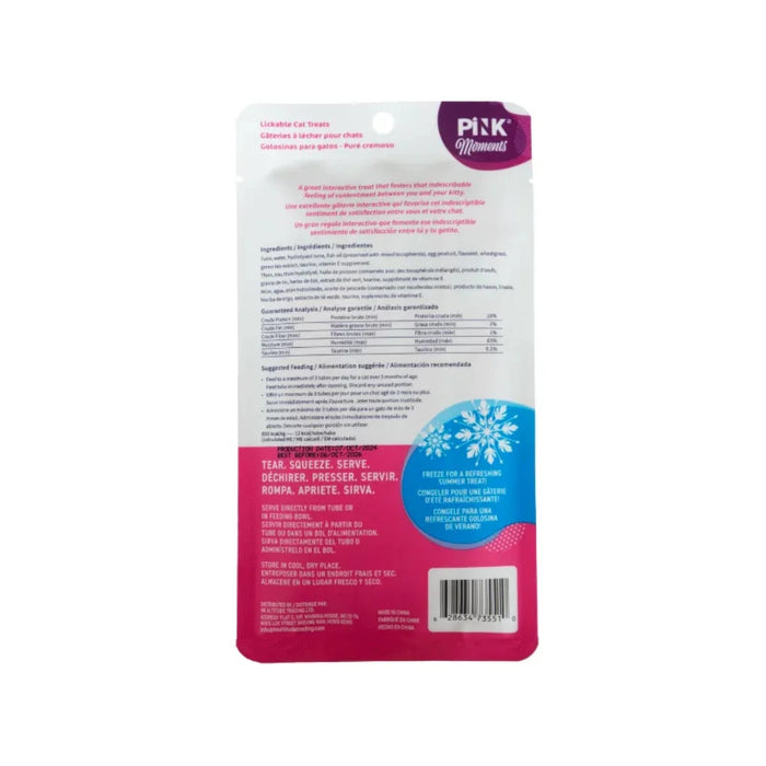 Pink Moments Snack Cremoso para Gatos - Sabor Atún