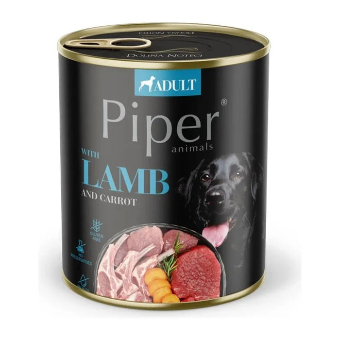 Piper With Lamb, Carrot And Brown Rice