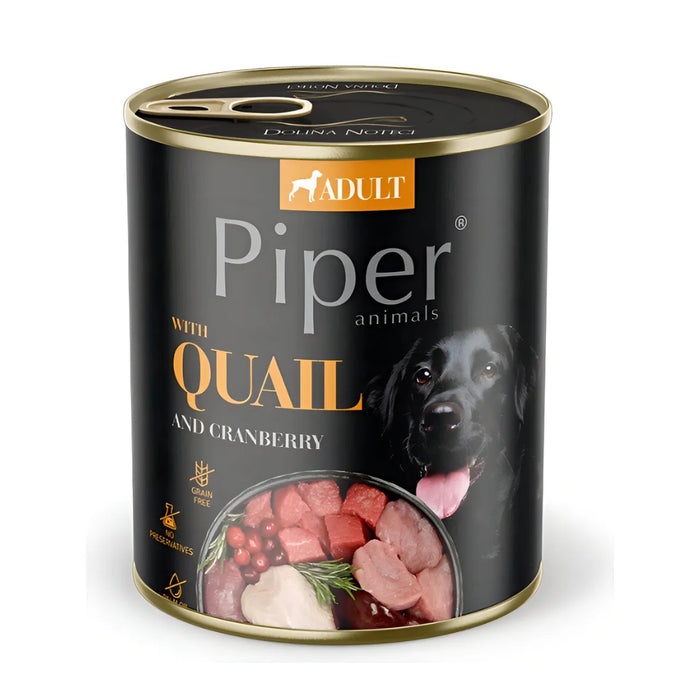 Piper With Quail and Cranberry